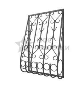 Решетка на окно сварная дутая 4-51